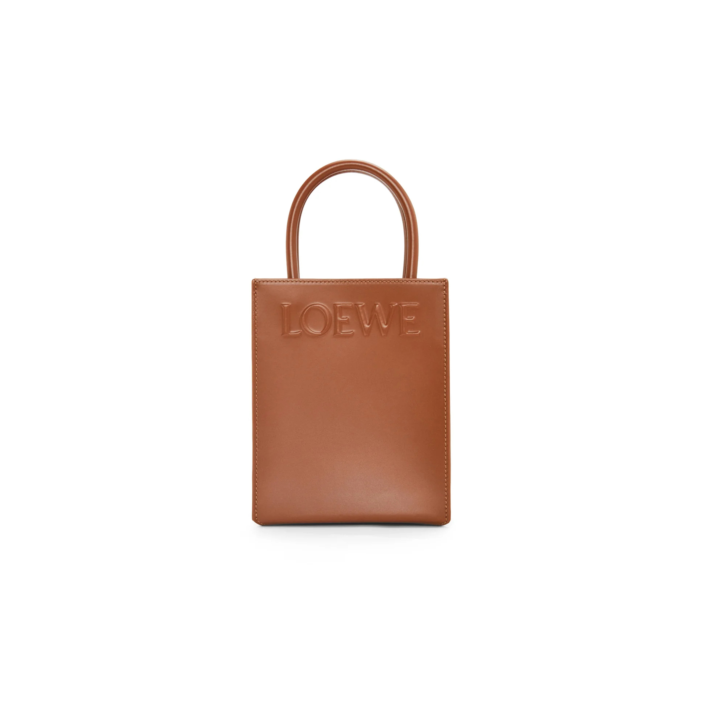 L0ew* standard a5 tote in shiny calfskin a933s30x01-2530 (21*17*6cm)